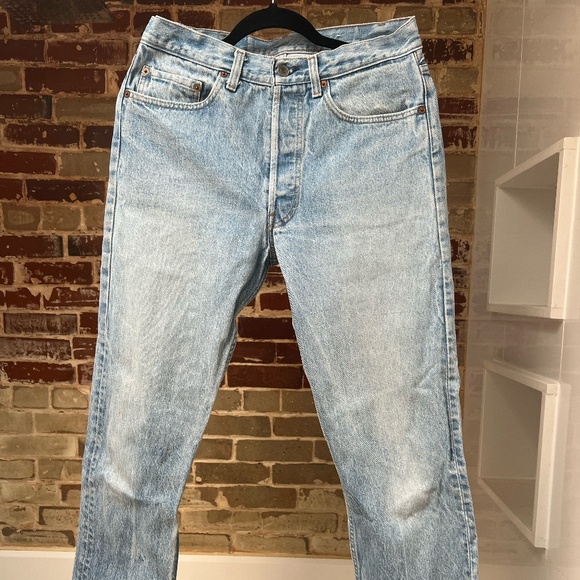 Vintage Levi's 501 Light Wash - Size 29/29 - Picture 1 of 10
